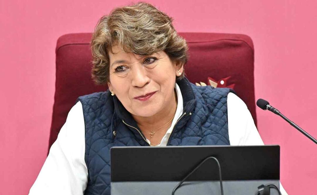 Gobernadora Delfina Gómez Álvarez (Morena). Foto: Especial