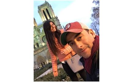 Adal Ramones recuerda viaje con su hija a Notre Dame