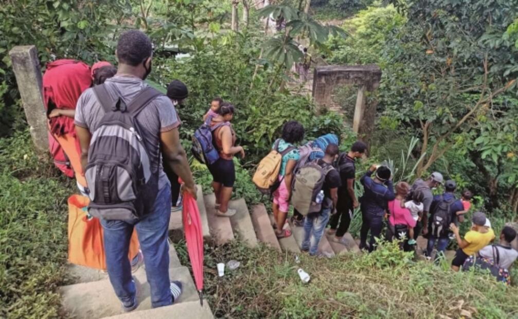 Migración haitiana llega a Tapachula por nuevas rutas