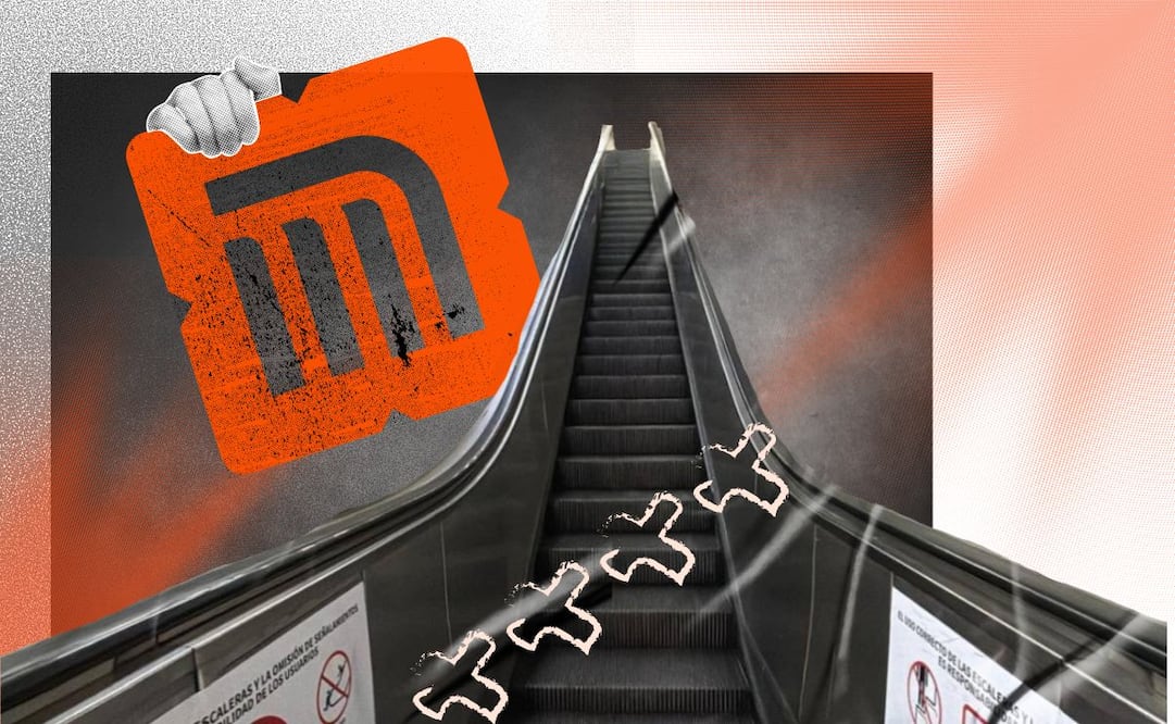 La línea 7 de STC Metro es la que concentra más fallas. | Fotoarte: Angélica Vázquez.