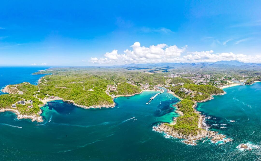 Las playas y bahías más conocidas en Oaxaca se encuentran en Santa Cruz Huatulco. Imagen: Gobierno de Huatulco