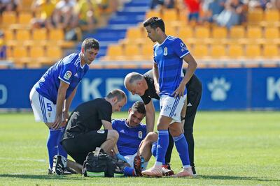 Oswaldo Alanís tiene el peor debut posible con el Real Oviedo