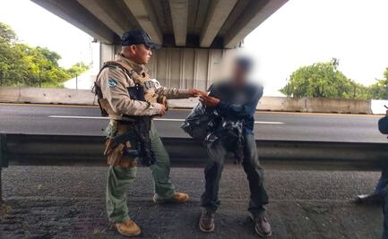 Reportan bolsas con supuestos restos humanos; era hombre durmiendo en Veracruz