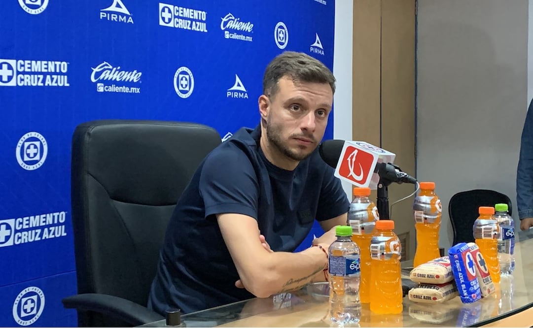 Martín Anselmi en conferencia de prensa - Foto: Edgar Enríquez