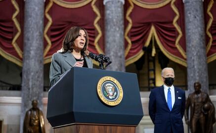 Kamala Harris califica de "inapropiados" los comentarios de fiscal sobre memoria de Biden
