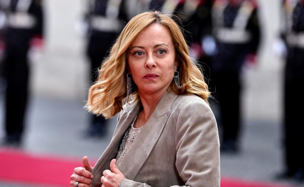 La primera ministra italiana, Giorgia Meloni. Foto: EFE/ Archivo
