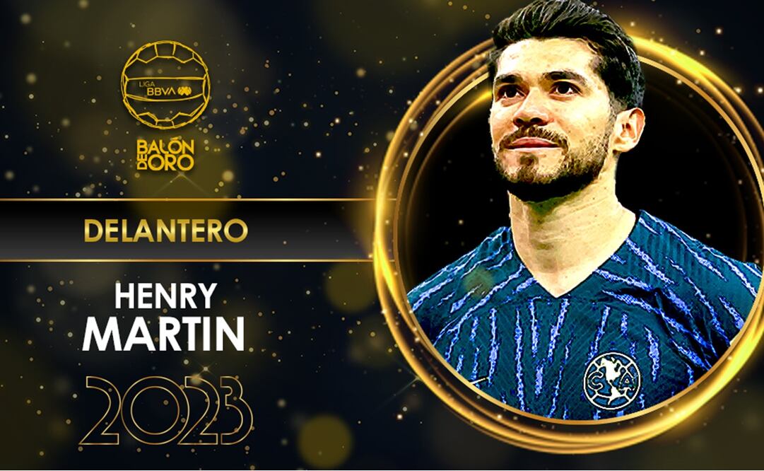 Henry Martín ganó el balón de oro a mejor delantero / Foto: Liga BBVA MX