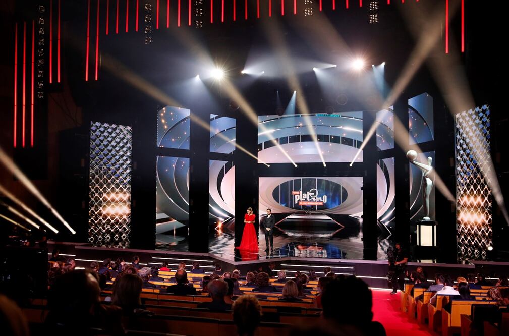 Ceremonia de entrega de los Premios Platino del Cine y el Audiovisual Iberoamericano. Foto: EFE/ Javi López 