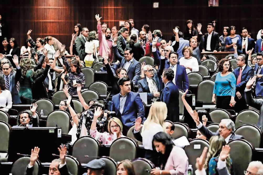 El coordinador de Morena en la Cámara de Diputados, Mario Delgado, destacó el consenso que consiguió su fracción para avalar las modificaciones. / ARCHIVO. EL UNIVERSAL