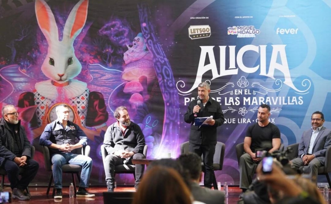 Alcaldía Miguel Hidalgo albergará experiencia inmersiva inspirada en Alicia en el País de las Maravillas.
Foto: Especial.
