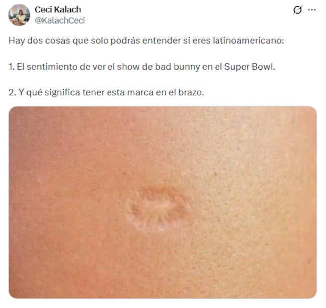 Memes del show de medio tiempo de Bad Bunny. Foto: X