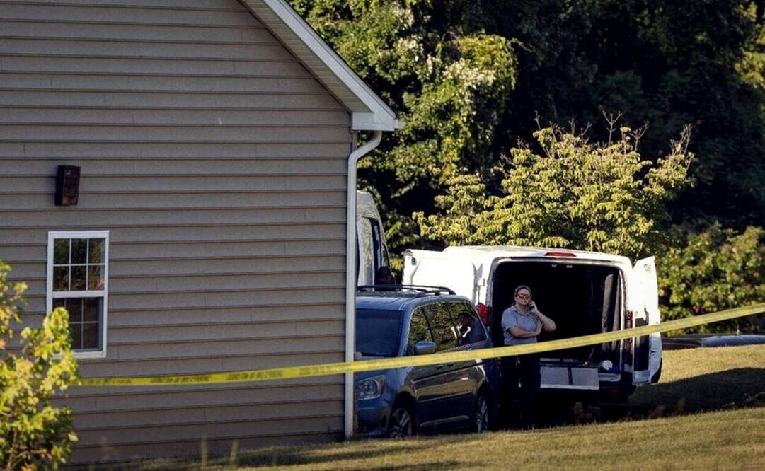 Cinco personas fueron encontradas muertas, tras un asesinato-suicidio, dentro de una casa de Maryland en 2022. Foto: AP