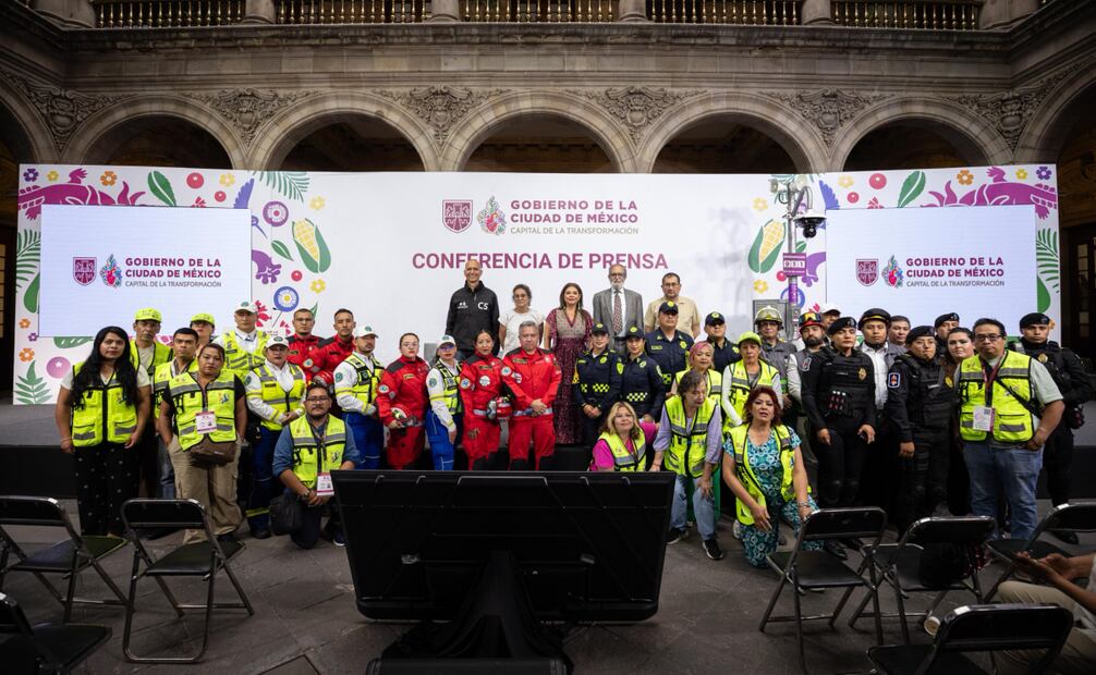 Clara Brugada llama a participar en simulacro; medirá capacidad de la ciudad ante emergencias, dice.
Foto: Especial.