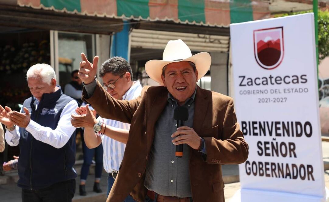 Gobernador David Monreal Ávila (Morena). Foto: Especial