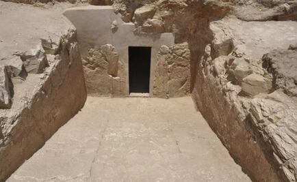 Descubren un nivel oculto en una tumba faraónica