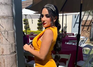 Agreden a Daisy Anahy, esposa de Eduin Caz, en aeropuerto de Sinaloa