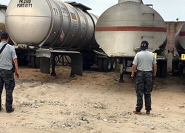 Aseguran más de 111 mil litros de hidrocarburo en Puebla y Veracruz