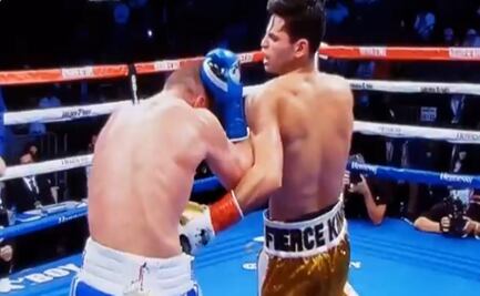 Impresionante gancho de Ryan García para vencer a Luke Campbell