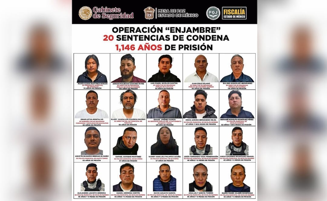 Expresidenta municipal de Amanalco, condenada a 70 años. Foto: Especial