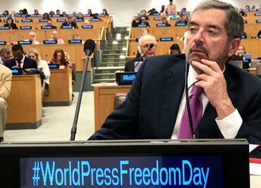 México se suma a Grupo de Libertad de Prensa en ONU