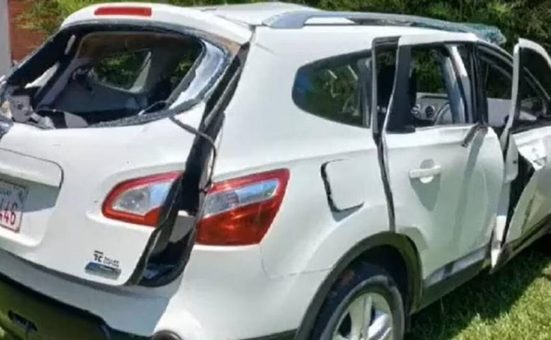 Incluso las puertas terminaron desencajadas. Foto: Archivo particular