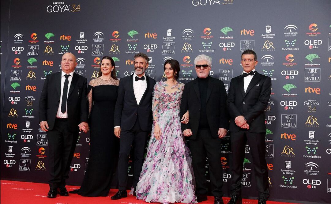 Elenco de "Dolor y gloria". Foto: EFE