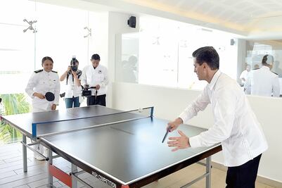 Reconoce Peña Nieto labor de marinos en el país