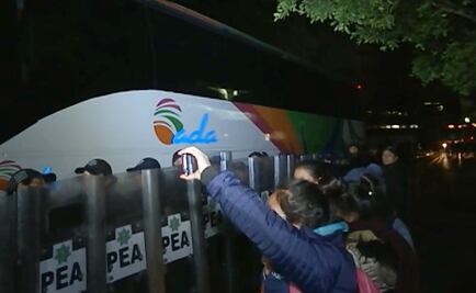 Recuperan autobuses en poder de estudiantes de Tlaxcala