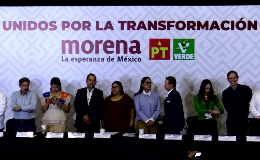 Cuarto día de registro de aspirantes de Morena, PVEM y PT rumbo a las candidaturas gubernamentales. Foto: especial