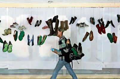 “Si zapatos hablaran, contarían la búsqueda”