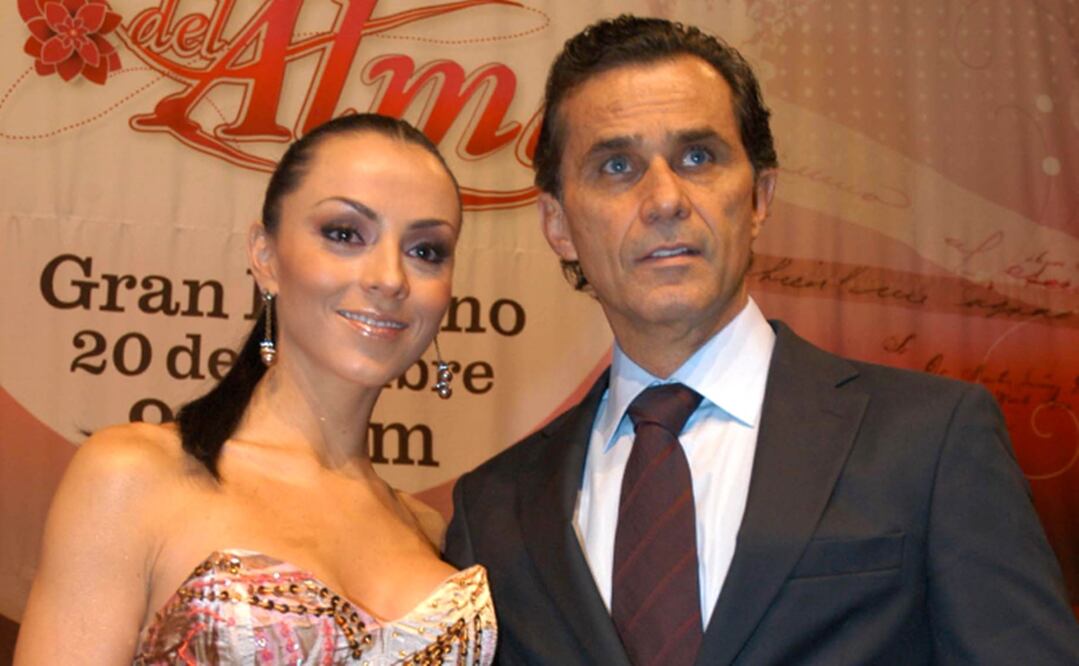 Ivonne Montero y Humberto Zurita fueron pareja en la telenovela "Secretos del alma". Foto: Archivo EL UNIVERSAL.
