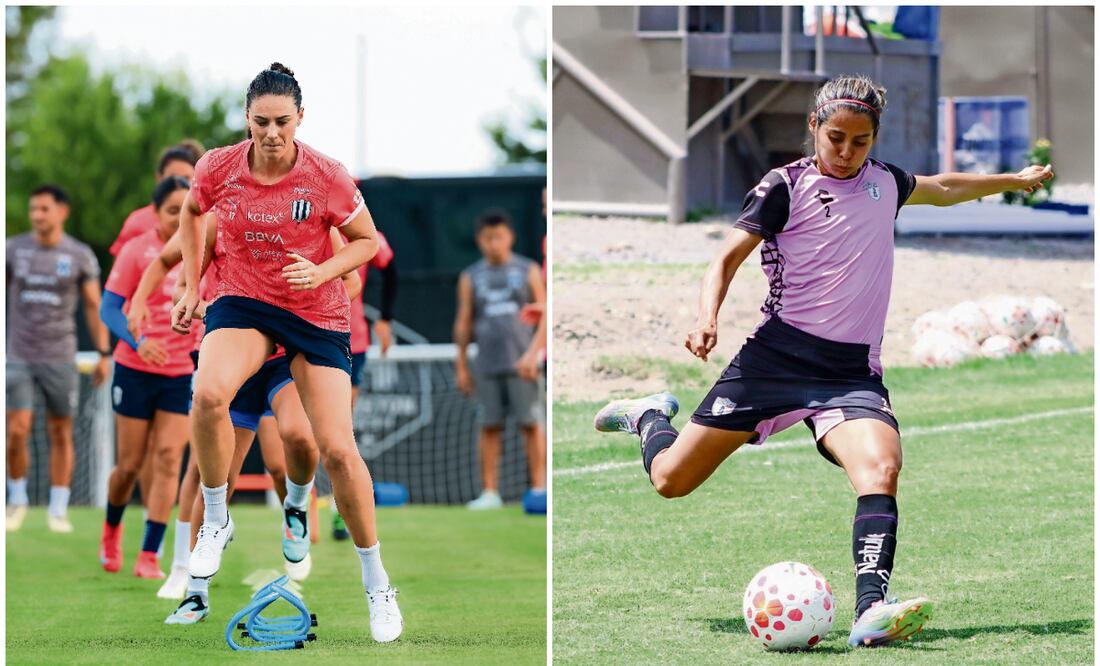Las jugadoras se comprometieron a dar un buen espectáculo a la gente que asista a apoyarlas. Foto: Club Monterrey y Club Pachuca