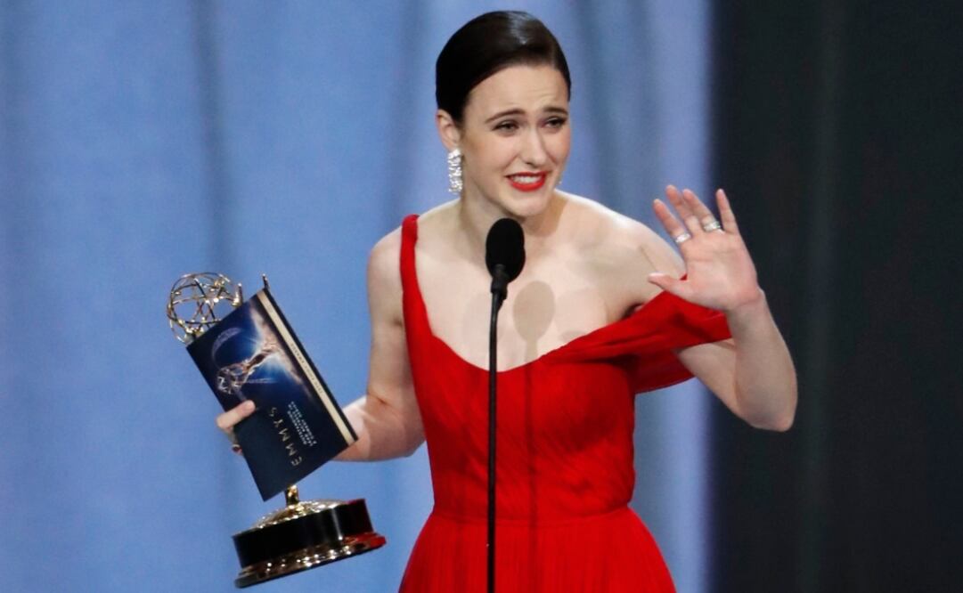 Rachel Brosnahan fue reconocida por "The Marvelous Mrs. Maisel" FOTO: REUTERS