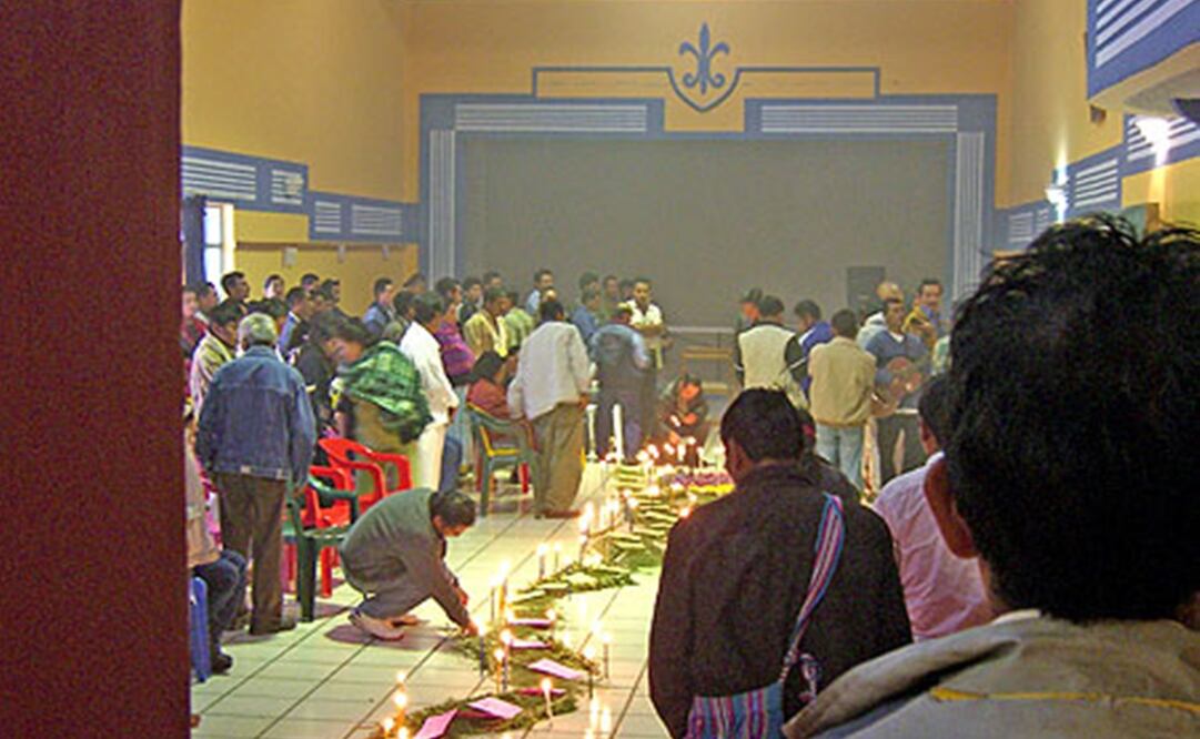 Ceremonia del Pueblo Creyente. Foto: SIPAZ