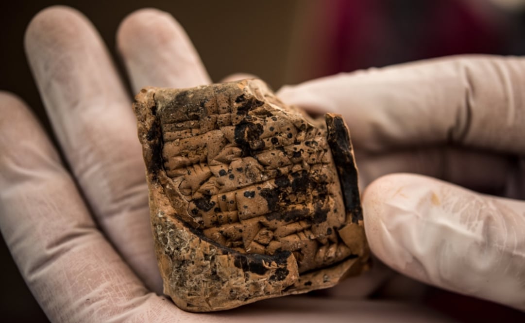 Los objetos habían sido enviados a una empresa minorista de Steve Green, presidente del Museo de la Biblia. Foto: Twitter / ICE