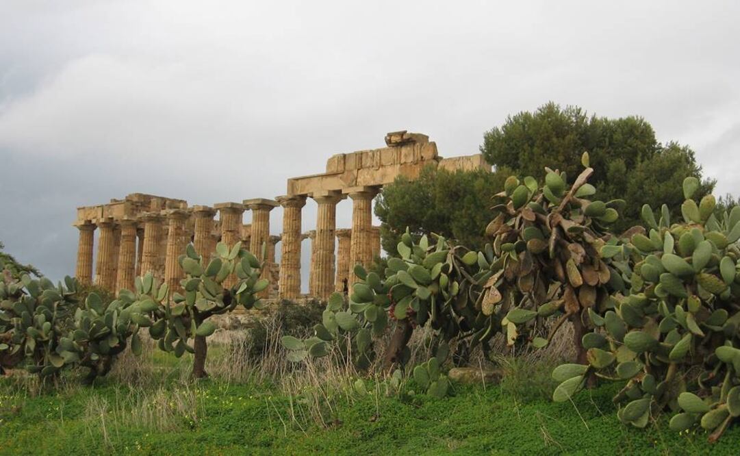 Templo hallado en Slinunte, mismo lugar donde tuvieron lugar los hallazgos de la antigua ciudad griega. FOTO: Archivo.