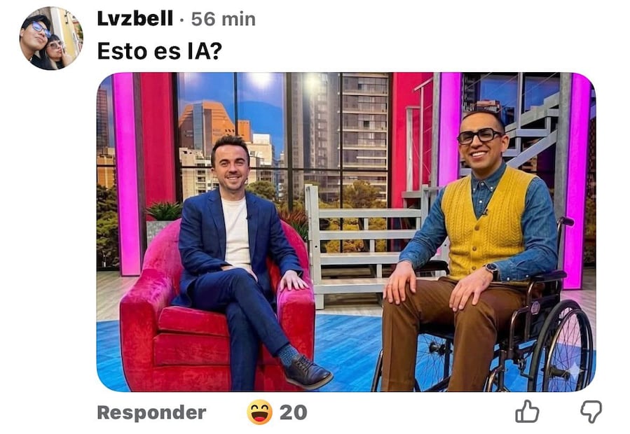 Así reaccionaron los fans de la serie a la visita de los actores. Foto: Redes Sociales