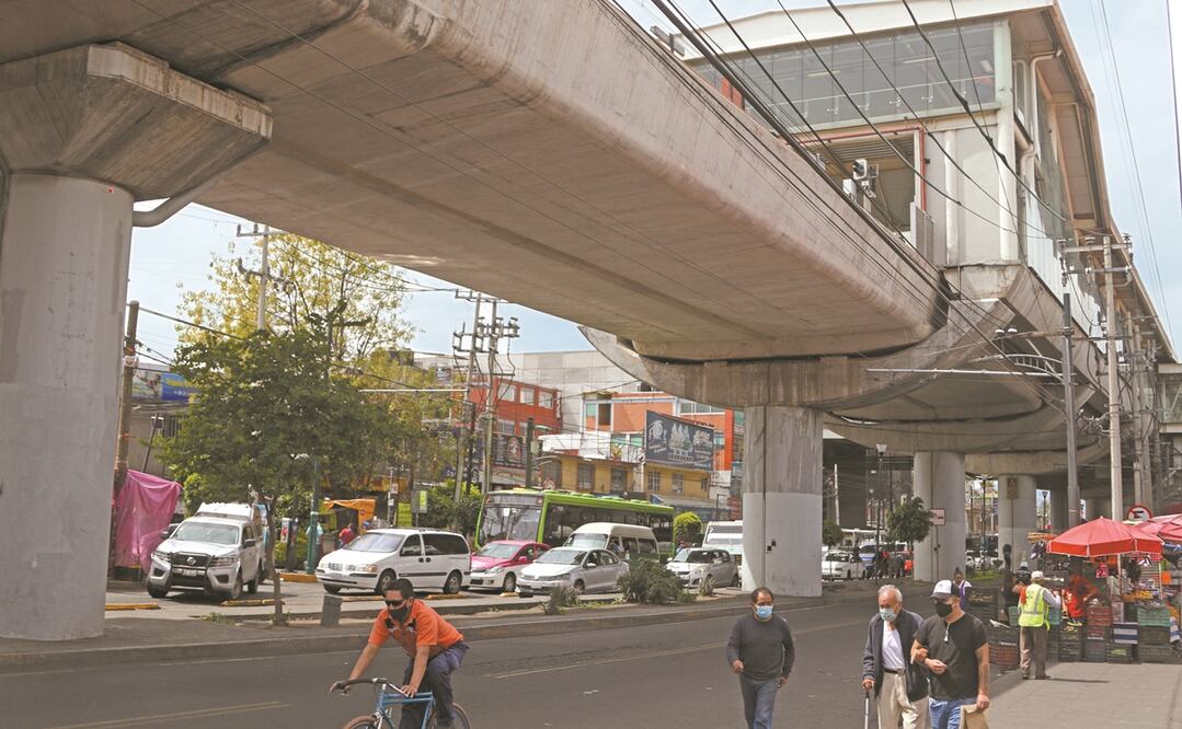 CICSA, de Carlos Slim, es parte del consorcio que construyó el tramo elevado de la Línea 12 del Metro. Foto: CARLOS MEJÍA. EL UNIVERSAL