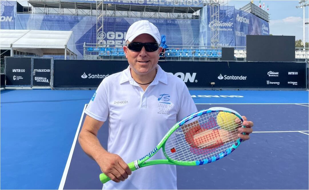 FOTO: Jugador competitivo de Blind Tenis pide más oportunidades para personas con discapacidad - MIGUEL FLORES / EL UNIVERSAL