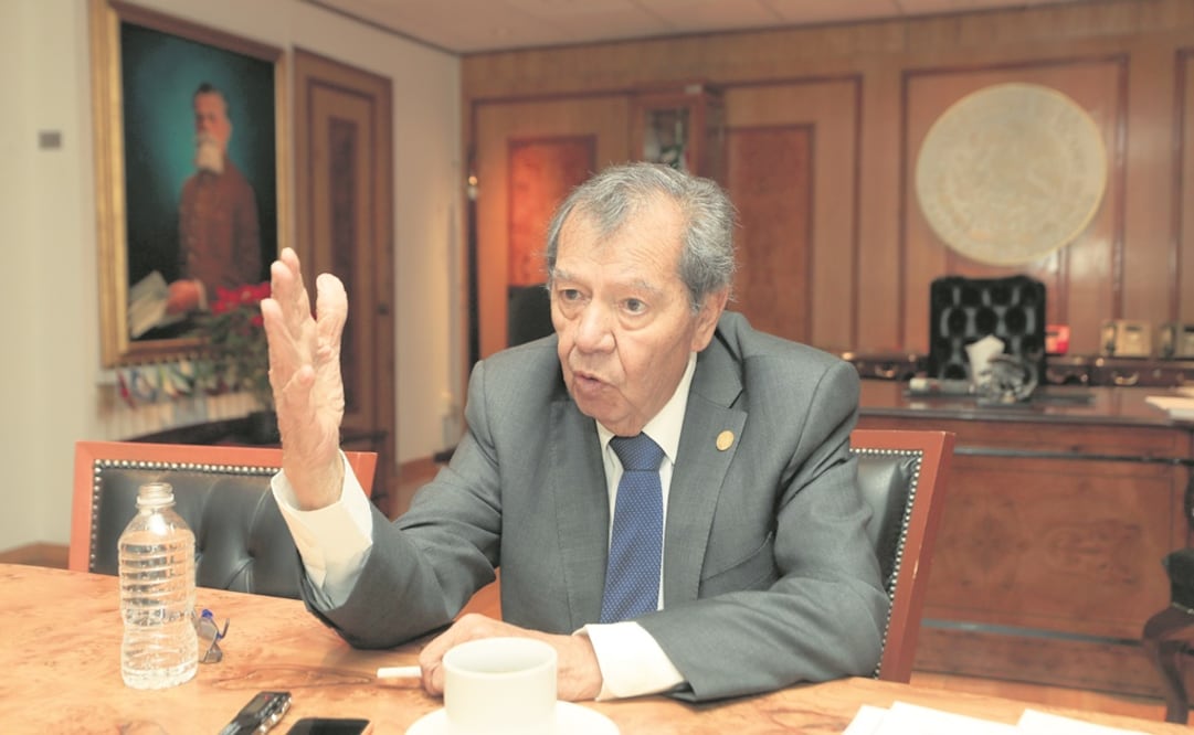 Porfirio Muñoz Ledo, en la imagen