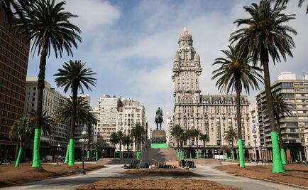 Keanu Reeves redecora la principal plaza de Montevideo