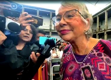 Olga Sánchez Cordero descarta integrarse al gabinete de Claudia Sheinbaum; asegura que desde San Lázaro ayudará en temas de mujeres