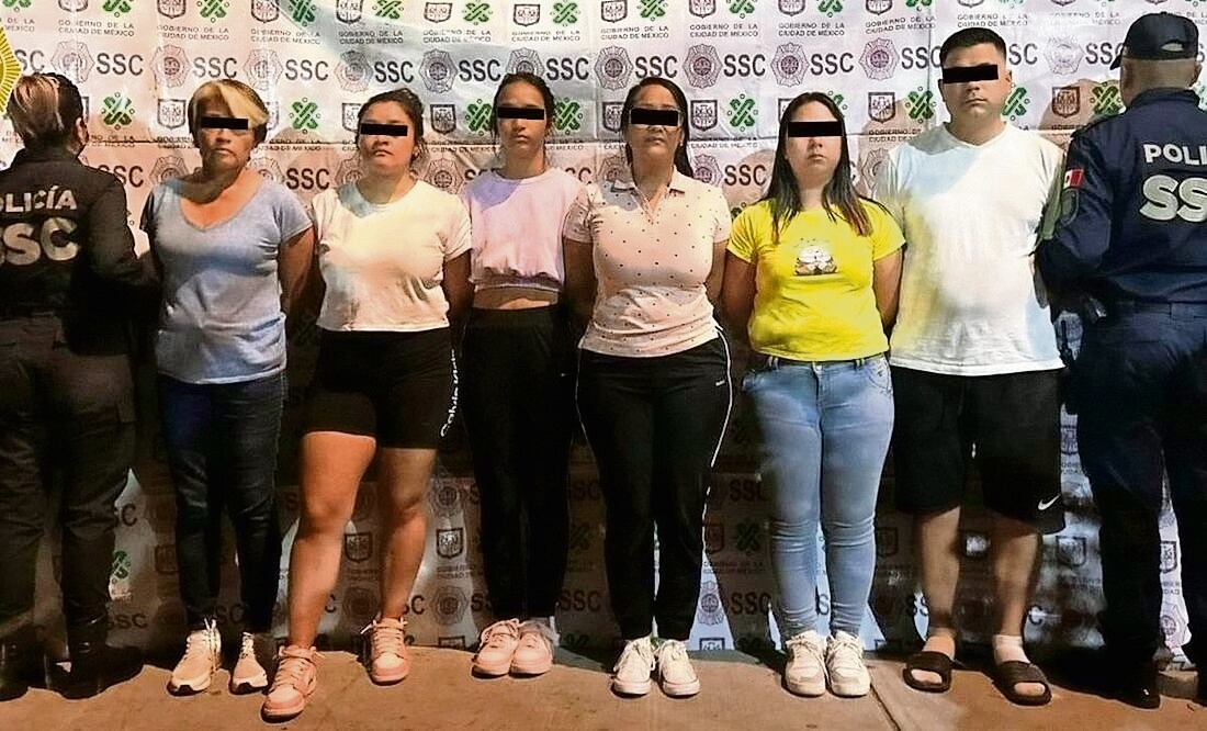 Las cinco mujeres y el sujeto ofertaban el inmueble ubicado en la colonia Aviación Civil, de acuerdo con la investigación. Foto: Especial