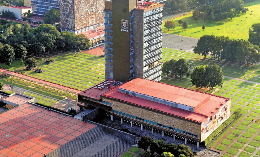 En un primer cálculo, la UNAM previó regresar a las aulas hoy. Foto: Archivo El Universal