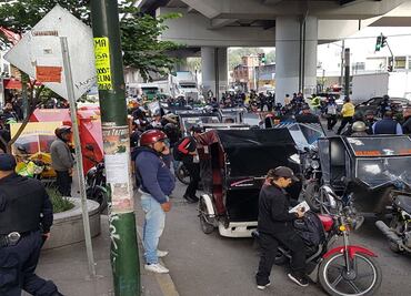 Decomisan mototaxis en Tláhuac, a una semana de la muerte de "El Ojos"