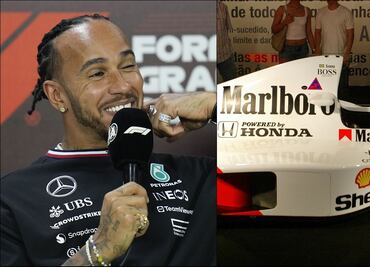 Lewis Hamilton correrá el McLaren MP4 de Senna en Brasil