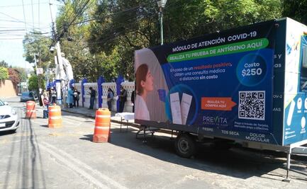 Continúa colocación de módulos para pruebas Covid en Álvaro Obregón pese a rechazo de Sheinbaum