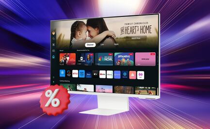 Este monitor Samsung también es Smart TV 4K y tiene casi 30% de descuento