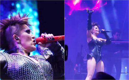 Alejandra Guzmán se presenta en la Arena con Silvia Pinal como espectadora