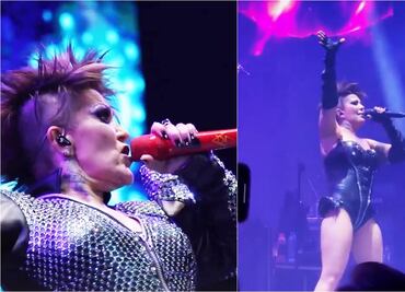 Alejandra Guzmán se presenta en la Arena con Silvia Pinal como espectadora